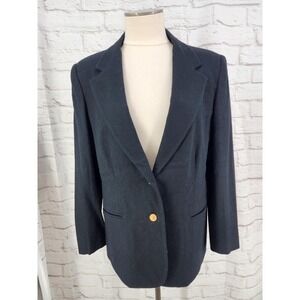 Vintage Radcliffe Wool Blazer Jacket‎ Career Chic Classic Minimalist Size Large?